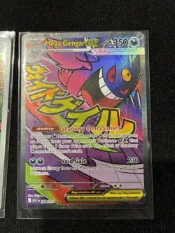 POKEMON Ascended Heroes MEGA GENGAR EX 269 + Haunter 27 Promo NM - Image 1