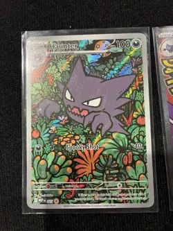 POKEMON Ascended Heroes MEGA GENGAR EX 269 + Haunter 27 Promo NM - Image 3