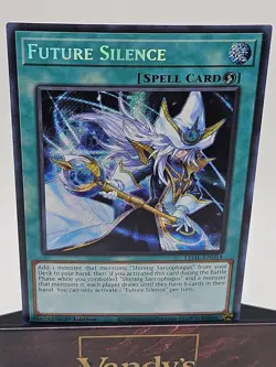 Konami Yu-Gi-Oh! Future Silence LEDE-EN054 Legacy of Destruction 1st Ed Super - Image 3