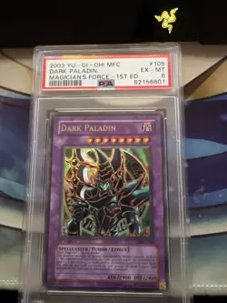 Yu-Gi-Oh! TCG Dark Paladin Magician's Force MFC-105 1st Edition Ultra Rare - Image 1