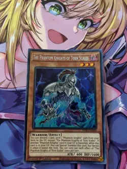 Yugioh The Phantom Knights of Torn Scales Secret PHRA-EN003 Phantom Rage 1st Ed - Image 1