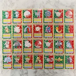 Pokemon Cards Top Sun Green Back 28 Cards Bulk Sale Exeggutor Poliwrath - Image 1