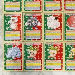 Pokemon Cards Top Sun Green Back 28 Cards Bulk Sale Exeggutor Poliwrath - Image 4
