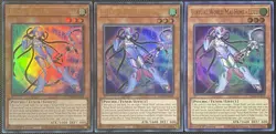 Virtual World Mai-Hime - Lulu PHRA-EN010 Phantom Rage 1st Edition (x3) Yugioh - Image 1