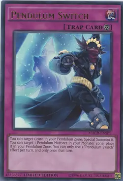 Yugioh Pendulum Switch MACR-ENSP1 Ultra Rare LP x3 Play Set - Image 1