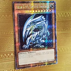 Blue-Eyes White Dragon MP24-EN001 Quarter Century Secret Rare 1st Ed NM Yugioh - Image 1