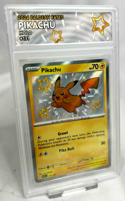 Pokemon Pikachu TCG Scarlet & Violet Paldean Fates Holo Card 131/091 Mint/NM - Image 2