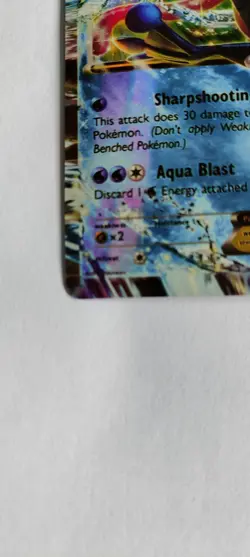 NM Pokemon Greninja EX TCG Black Star Promo Holo Ultra Rare Card XY20 Half Art - Image 3