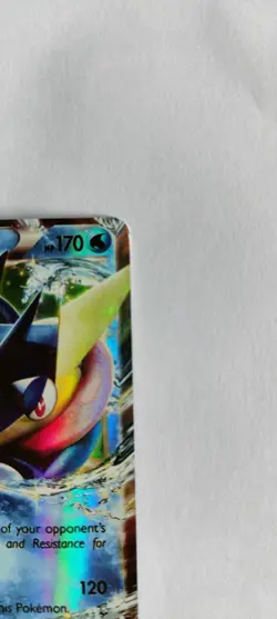 NM Pokemon Greninja EX TCG Black Star Promo Holo Ultra Rare Card XY20 Half Art - Image 5