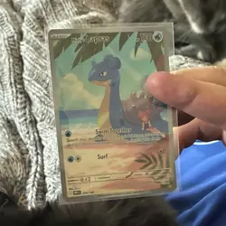 Pokemon TCG Misty’s Lapras 194/182 SV10 Destined Rivals IR Holo Full Art - Image 1