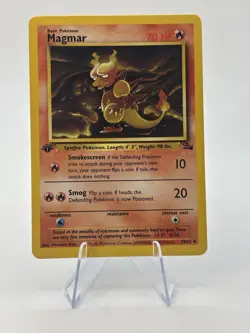 Magmar 39/62 - Fossil - 1st Edition - Pokemon TCG - Image 1