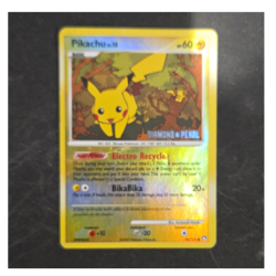 Pokemon TCG Pikachu 94/123 Mysterious Treasures Reverse Holo Common 60HP English - Image 1