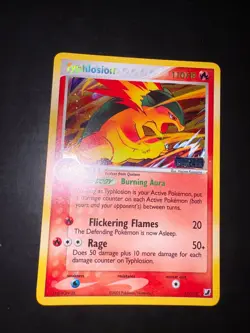Pokemon TCG Typhlosion 17/115 Unseen Forces Holo Stamped Eng NEARMINT - Image 1