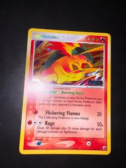 Pokemon TCG Typhlosion 17/115 Unseen Forces Holo Stamped Eng NEARMINT - Image 2