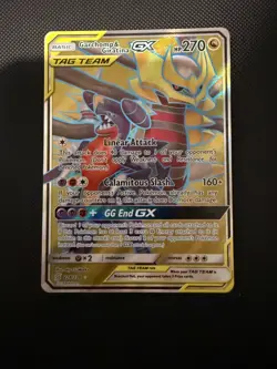 Pokemon Sun & Moon Full Art - Unified Minds 228/236 Garchomp & Giratina GX - Image 1