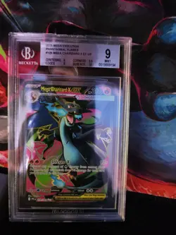 MEGA CHARIZARD X EX - 109/094 UR - POKEMON PHANTASMAL - BGS 9 (Graded - POP 9) - Image 1