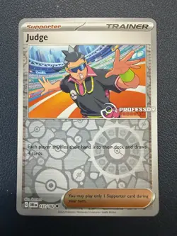 Pokemon Professor Program STAMP DRI Judge 167/182 - Image 1