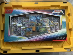 Prismatic Evolutions Lucario Ex & Tyranitar Ex Premium Collection Pokemon X6 - Image 1