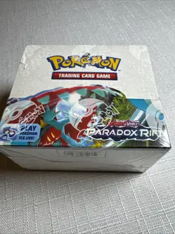 Pokemon TCG Scarlet Violet Paradox Rift Booster Box Factory Sealed SV04 - Image 2
