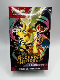 Pokemon TCG Ascended Hero’s Booster Bundle New Sealed Tear (Read Description) - Image 1