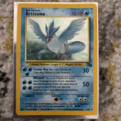 Pokemon Articuno 2/62 Fossil Holo - Image 1