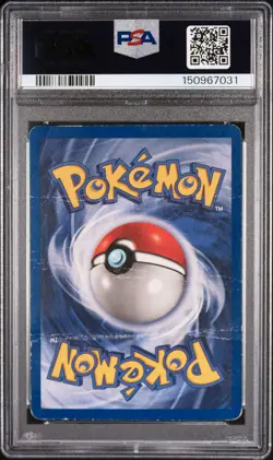 1999 POKEMON JUNGLE 1ST EDITION #60 PIKACHU PSA 1 - Image 2
