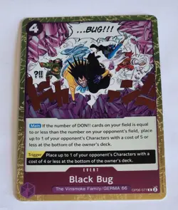 Black Bug OP06-077 R - One Piece Card Game - Wings of Captain - English - Image 1