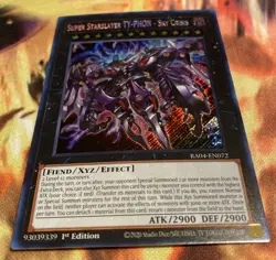 Yu-Gi-Oh! TCG Super Starslayer TY-PHON – Sky Crisis RA04-EN072 Secret Rare NM - Image 2