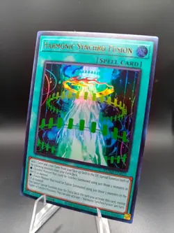 Yu-Gi-Oh! Maze Of Millennia - Harmonic Synchro Fusion MZMI-EN035 - Ultra 1st - Image 1
