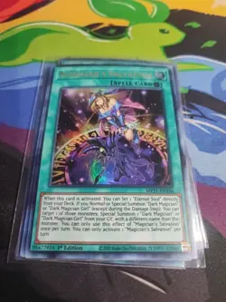 Yugioh Magician's Salvation MP21-EN256 Ultra Rare 1st Ed NM - Image 1