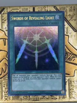 Yu-Gi-Oh Swords of Revealing Light YGLD-ENB17 Ultra Rare 1st Edition NM - Image 1