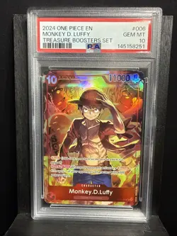 Monkey.D.Luffy (Treasure Booster Set) ST10-006 One Piece Promotion Cards Foil - Image 1