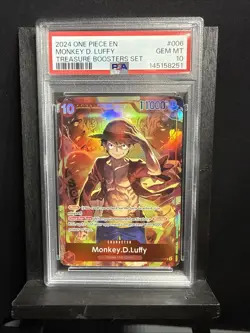 Monkey.D.Luffy (Treasure Booster Set) ST10-006 One Piece Promotion Cards Foil - Image 2