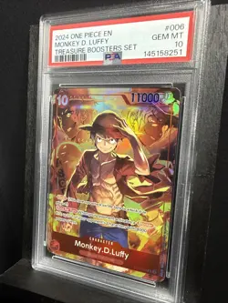 Monkey.D.Luffy (Treasure Booster Set) ST10-006 One Piece Promotion Cards Foil - Image 3