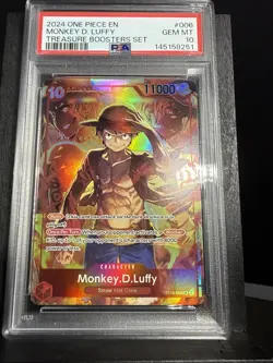 Monkey.D.Luffy (Treasure Booster Set) ST10-006 One Piece Promotion Cards Foil - Image 4
