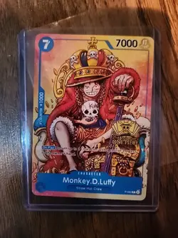 Monkey.D.Luffy (2nd Anniversary Stamped Promo) P-043 - One Piece TCG English - Image 1