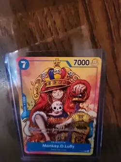 Monkey.D.Luffy (2nd Anniversary Stamped Promo) P-043 - One Piece TCG English - Image 3