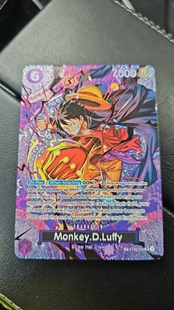 One Piece TCG Monkey D. Luffy ST26-005 SP – OP15 Kami’s Island – NM - Image 1