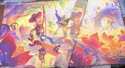 Disney Lorcana TCG Toy Story Woody & Buzz Standard Playmat Non-Slip 24x13.5" - Image 1