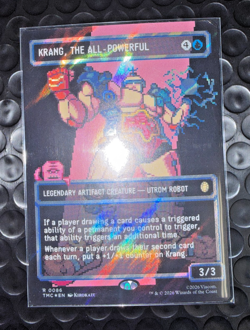 Magic: The Gathering-Krang the All-Powerful (Borderless Pixel Surge Foil) - Image 2