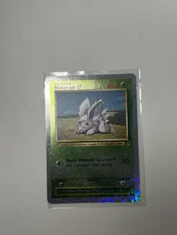 Pokemon Nidoran Legendary Collection Reverse Holo Card - Image 1