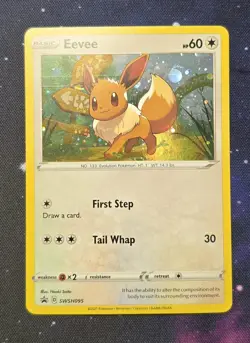 Eevee SWSH095 – Sword & Shield Promo Pokemon Card – Holo - Image 1