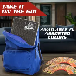 Monster 9 Pocket Trading Card Binder - Holofoil White w White Pages Album, An... - Image 5