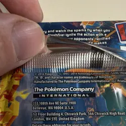 Pokemon XY Flashfire Booster Pack 10 Cards English Charizard 2014 Sealed - Image 4