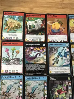 Neopets TCG 2005 Walk the Plank 20/120 Holo Mixed Lot of 40 Cards - Image 3