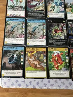 Neopets TCG 2005 Walk the Plank 20/120 Holo Mixed Lot of 40 Cards - Image 4