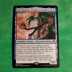Jin-Gitaxias, Progress Tyrant Kamigawa: Neon Dynasty Regular Card - Image 1