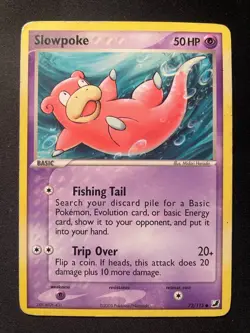Slowpoke 72/115 Common: Unseen Forces Pokemon Trading Card Game TCG MP - Image 1
