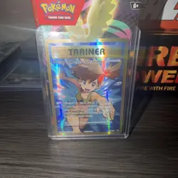 Pokemon TCG Trainer Misty's Determination Full Art Holo Card 108/108 Evolutions - Image 2