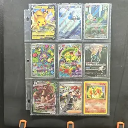 Pokemon TCG Holo English 9-Card Lot Pikachu V Ponyta Roark Snover Full Art-A3 - Image 1